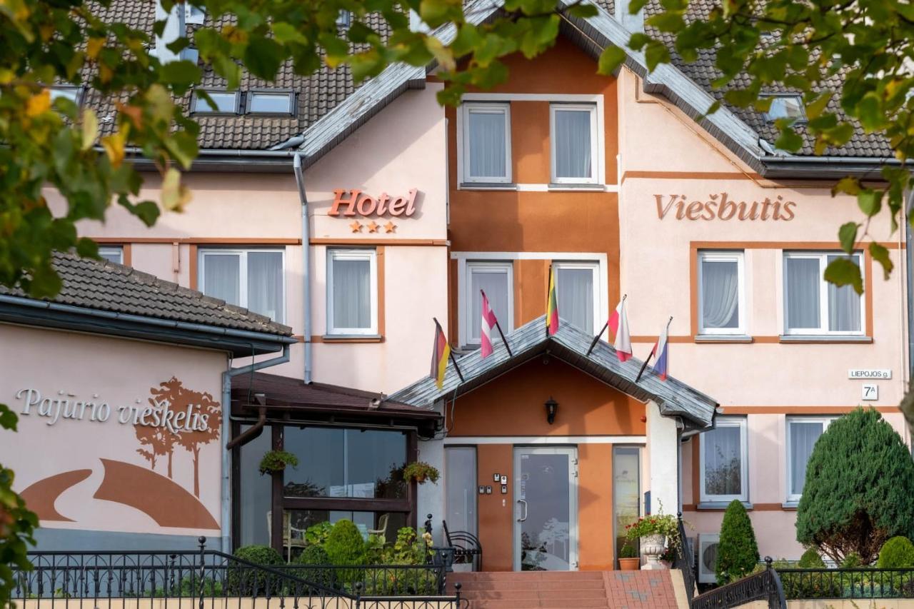 Hotel Pajurio Vieskelis Klaipėda Exteriör bild