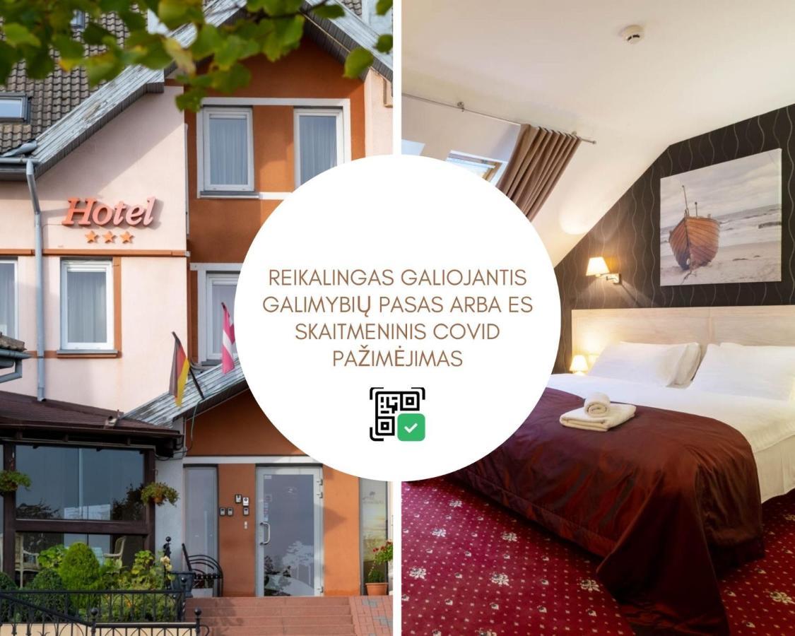 Hotel Pajurio Vieskelis Klaipėda Exteriör bild